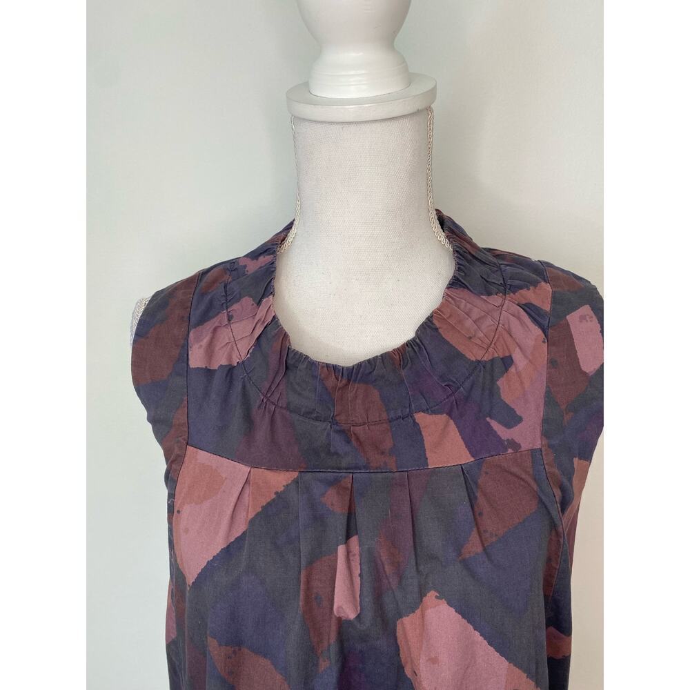 SOLD Simply Vera Vera Wang Purple Sleeveless Blouse - Picture 3 of 7